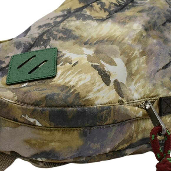 Gucci  x The North Face Mountain Print Nylon Backpack Multicolor - Picture 7 of 13